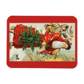 Santa Claus - Magnet Magneet (Horizontaal)