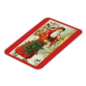 Santa Claus - Magnet Magneet (Linkerzijde)