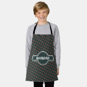 Santa Claus Marine Rood Minimal Patroon Schort (Gedragen)