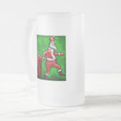 Santa Claus Matglas Bierpul (Voorkant links)