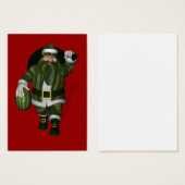 Santa Claus Melon Farmer Visitekaartjes (Voorkant /achterkant)