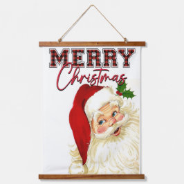 Santa Claus Merry kerkerst-decor Hangend Wandkleed