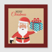 Santa Claus Merry kerstcadeautje (Voorkant)