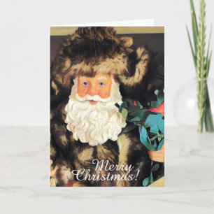 Santa Claus Merry-kerstkunst Feestdagen Kaart