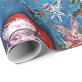 SANTA CLAUS MET CHRISTMAS GIFT SACK CADEAUPAPIER (Rol Hoek)