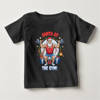 Santa Claus met een Twist - Gym Santa Holiday humo