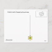 SANTA CLAUS MET VIOLIN FEESTDAGENKAART (Achterkant)