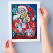 SANTA CLAUS MET VIOLIN FLYER (Hand)