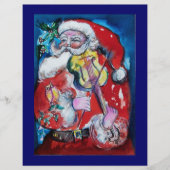 SANTA CLAUS MET VIOLIN FLYER (Voorkant)