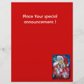 SANTA CLAUS MET VIOLIN FLYER (Achterkant)