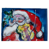 SANTA CLAUS MET VIOLIN LARGE CADEAUTASJE (Achterkant)