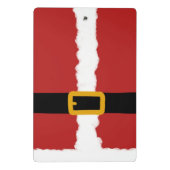 Santa Claus Mini Klembord (Achterkant)