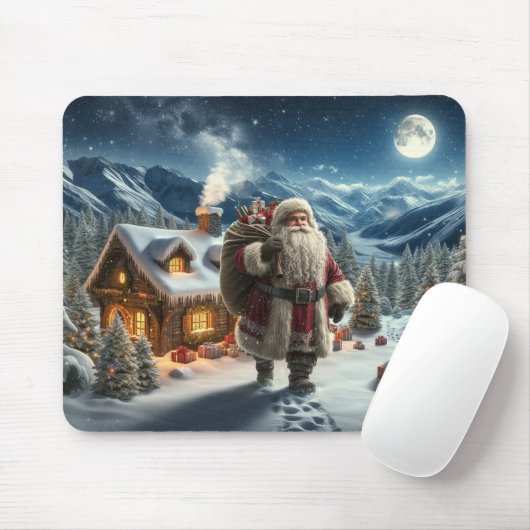 Santa Claus Muismat (Met muis)