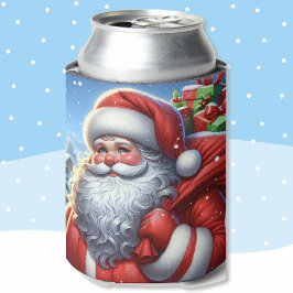 Santa Claus Naam toevoegen Kerstcadeau Blikjeskoeler