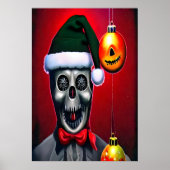 Santa Claus nieuwe helper | AI Art Poster (Voorkant)