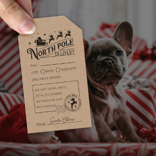  Santa Claus Noordpool Speciale levering Rubberstempel