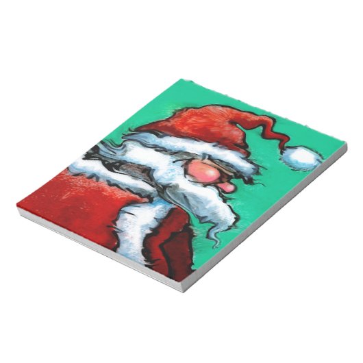 Santa Claus Notitieblok (Linkerzijde)