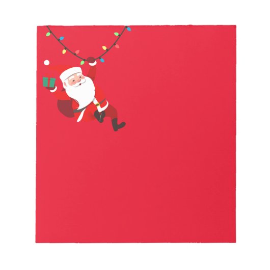 Santa Claus Notitieblok (Voorkant)