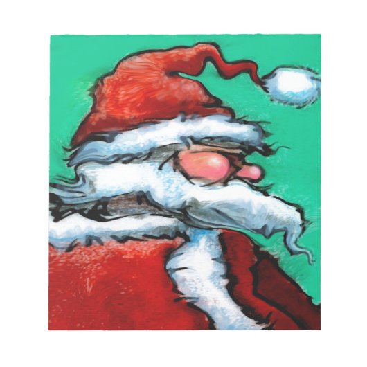 Santa Claus Notitieblok (Voorkant)