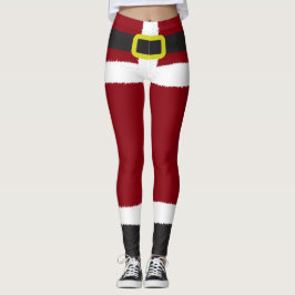 Santa Claus Novelty Kerstmis Leggings
