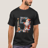 Santa Claus Number 5 Christmas Tree Snow T-shirt (Voorkant)