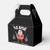 Santa Claus Nurse Bedankdoosjes (Achterkant)