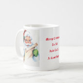 Santa Claus Old Fashioned Koffiemok (Voorkant links)