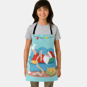 Santa Claus on the couch in pajamas Schort (Insitu)