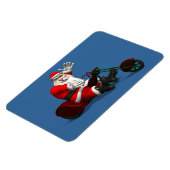 Santa Claus on Trike Magneet (Linkerzijde)