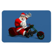 Santa Claus on Trike Magneet (Horizontaal)