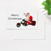Santa Claus on Trike Visitekaartjes (Bureau)