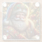 Santa Claus Onderzetter (Achterkant)