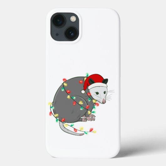 santa claus opossum Case-Mate iPhone case (Achterkant)