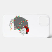 santa claus opossum Case-Mate iPhone case (Achterkant (horizontaal))