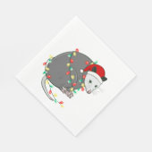santa claus opossum servet (Hoek)