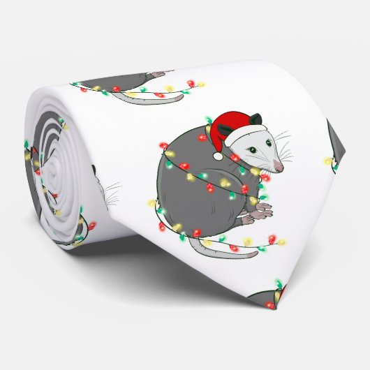 santa claus opossum stropdas (Opgerold)