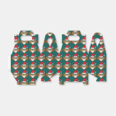 Santa Claus Owl Bedankdoosjes (Uitgevouwen)