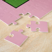 Santa Claus Owl met Cadeaus Legpuzzel (Zijkant)