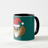 Santa Claus Owl Mok (Voorkant rechts)