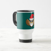 Santa Claus Owl Reisbeker (Voorkant links)