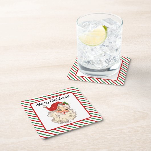 Santa Claus Paper Onderzetter (Insitu)