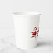 Santa Claus Papieren Bekers (Rechts)