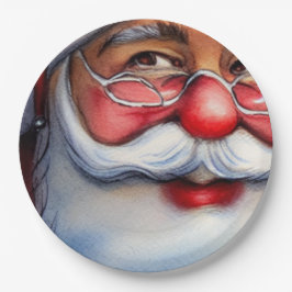 Santa Claus Papieren Bordje