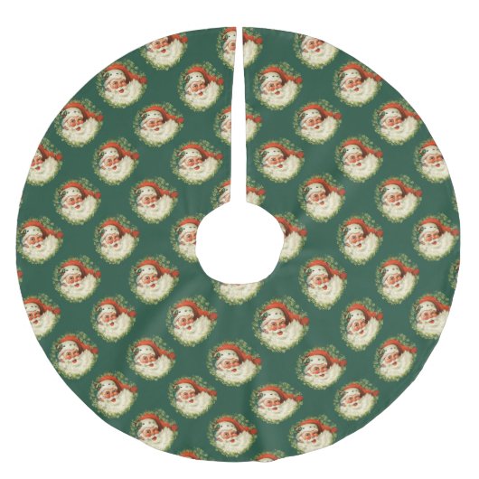 Santa Claus Pattern Kerstboom Rok (Voorkant)