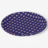 Santa Claus Pattern Paper Bord (Gekanteld)