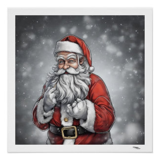 Santa Claus Perfect Poster