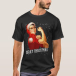 Santa Claus Pet Christmas Rosie het Riveter Shirt<br><div class="desc">Santa Claus Pet Christmas Rosie het Riveter Shirt</div>