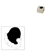 Santa Claus Pet Holiday Merry kerststempel Rubberstempel (Gestempeld)