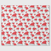 Santa Claus pet. Kerstmis en Nieuwjaar Cadeaupapier (Vlak)