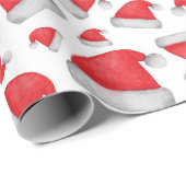 Santa Claus pet. Kerstmis en Nieuwjaar Cadeaupapier (Rol Hoek)